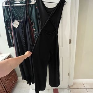 Open back romper from tj max size large worn once